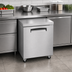 Thumbnail image #3 for Hoshizaki Economy Series EUF27A 27-Inch One-Section Undercounter Freezer, 6.33 Cu. Ft., Self-Contained Rear-Mounted R290