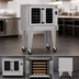 Thumbnail image #3 for Southbend Platinum Single-Deck Electric Bakery-Depth Convection Oven, 7.5 kW, Touch Controls, Ventless