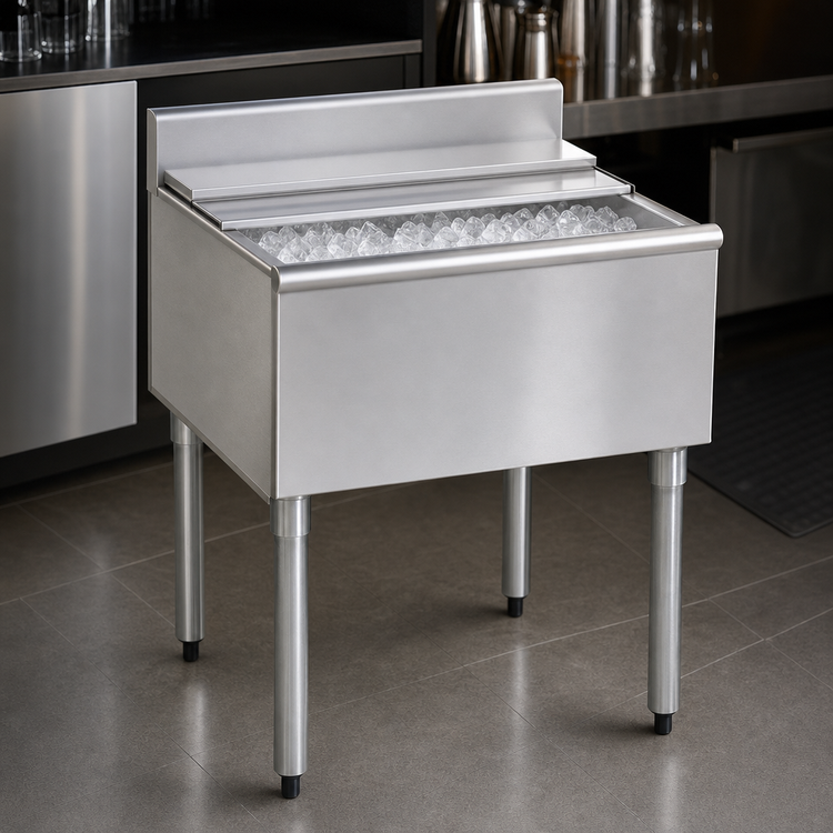 Product image #3 for Eagle 1800 Series Underbar Ice Chest, 18 Inch W x 20 Inch D, 12 Inch Deep, 38 lb Capacity