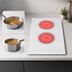 Thumbnail image #3 for Summit Commercial 2-Burner Built-In Radiant Electric Cooktop with White Ceramic Glass Surface