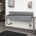 Thumbnail image #3 for Advance Tabco Multiwash Wall-Mounted Hand Wash Sink, 60 Inch, 3 Faucet Hole Sets, ADA Compliant