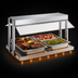 Thumbnail image #3 for Hatco Glo-Ray® 54-Inch Countertop Buffet Warmer with Heated Base, Sneeze Guards, and 4-Pan Capacity
