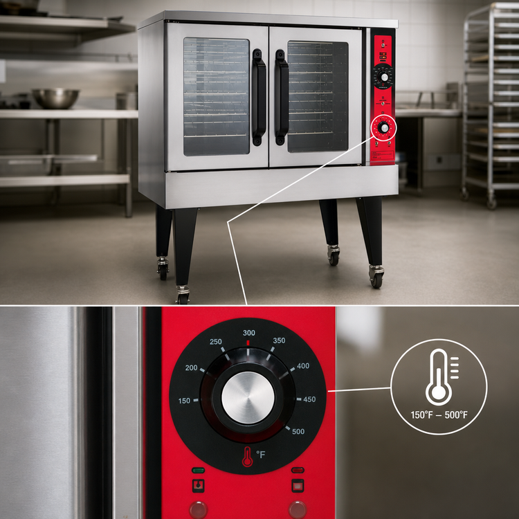 Product image #4 for Vulcan SG4 Single-Deck Full-Size Gas Convection Oven