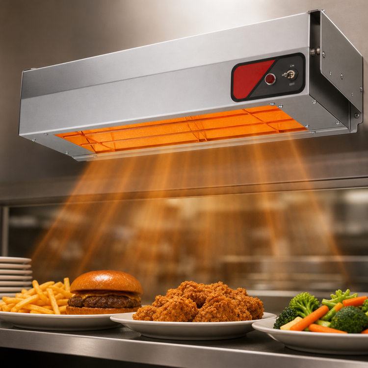 Product image #3 for 36-Inch Single Lighted Infrared Strip Heater, 240V