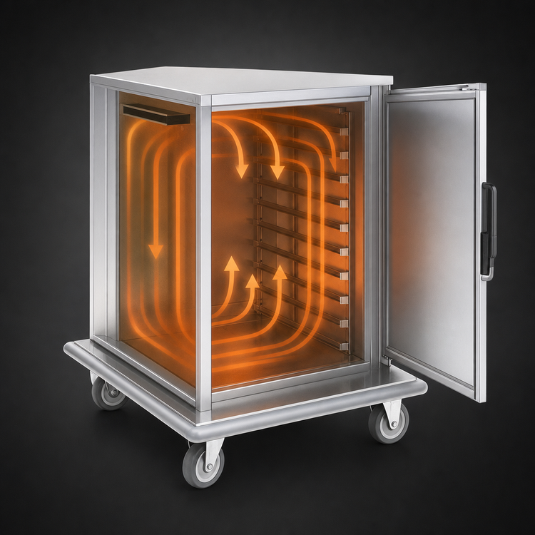 Product image #3 for Panco HPUESSI-RA3.00 Undercounter Insulated Heated/Proofing Cabinet with Solid Door