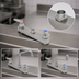 Thumbnail image #3 for EverSteel 8-Inch Centers Stainless Steel Deck Mount Workboard Faucet with Lever Handles, Less Nozzle