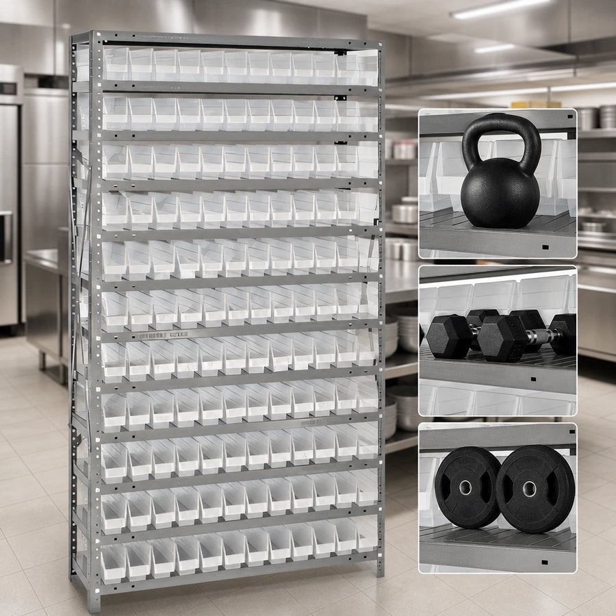 Heavy-Duty Shelf Capacity