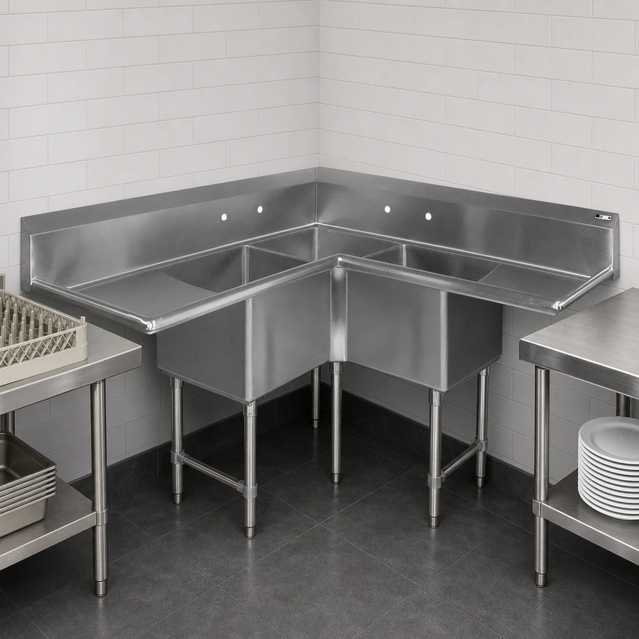 Corner Sink Layout
