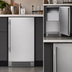 Thumbnail image #3 for True Residential 15-Inch Undercounter Clear Ice Machine with 28 lb Storage Bin, Left-Hinged Stainless Solid Door