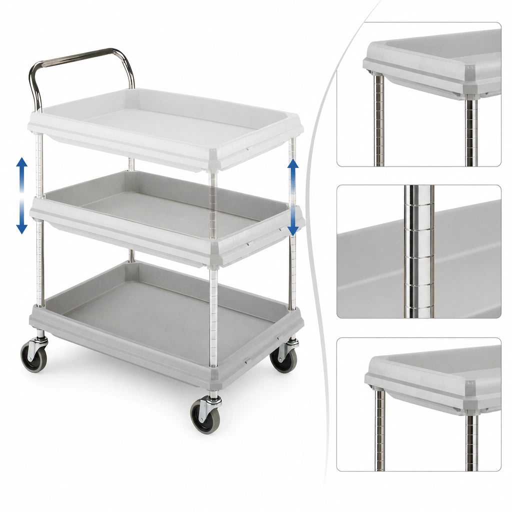 Adjustable Polymer Shelves