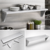 Thumbnail image #3 for Channel AWS1236 Solid Knock-Down Aluminum Wall Shelf, 36 x 12 Inches