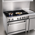 Thumbnail image #3 for Imperial Pro Series 36-Inch Gas Restaurant Range with 2 Open Burners, 24-Inch Griddle, and Convection Oven