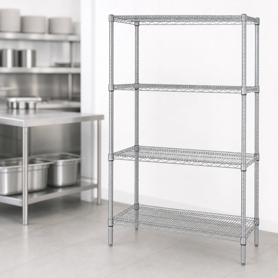 Includes Four Shelves