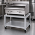 Thumbnail image #3 for Garland 24-Inch Stainless Steel Equipment Stand with Open Base and Intermediate Shelf