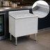 Thumbnail image #3 for Eagle Group 1800 Series Underbar Ice Chest with Sealed-In 7-Circuit Cold Plate, 24 x 20 Inch, 16-Inch Deep Bin, 73 lb Capacity