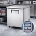 Thumbnail image #3 for True 27-Inch Undercounter Freezer with Solid Door, Stainless Steel Exterior, Rear-Mounted Self-Contained Refrigeration