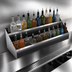 Thumbnail image #3 for Krowne Royal Series Double Built-In Stainless Steel Speed Rail, 90-Inch