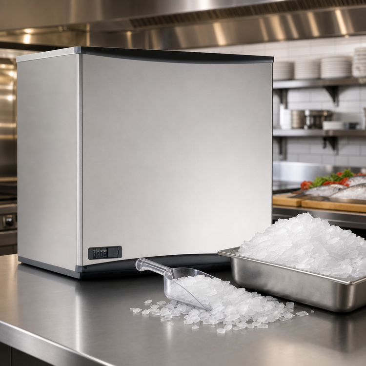 Product image #3 for Scotsman Prodigy Plus Modular Water-Cooled Flake Ice Machine, 30-Inch Wide, Self-Contained Condenser