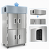 Thumbnail image #3 for Delfield 6000XL Two-Section Reach-In Refrigerator with Four Locking Half-Height Solid Doors, 41.5 Cu. Ft., Top-Mounted Self-Contained