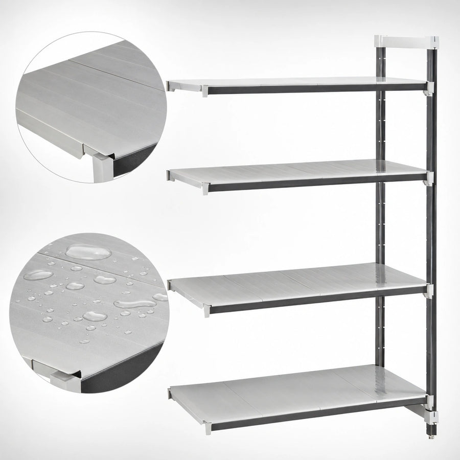 Solid Reinforced Shelf Plates