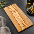 Thumbnail image #3 for American Metalcraft OWB1810 Olive Wood Rectangular Serving Board, Straight Edge, Without Handle, 18 x 8-3/4 x 3/4 Inches Case of 6