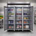 Thumbnail image #3 for IKON Refrigeration Three-Section Reach-In Freezer, 72 Cu. Ft., Top-Mount Self-Contained, Dual Voltage, Stainless Steel