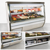 Thumbnail image #3 for Howard-McCray 34N Series Double Duty 96-Inch Full Service Straight-Glass Deli Meat & Cheese Case