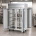 Thumbnail image #3 for Victory Elite Pass-Thru Two-Section Warming Cabinet, Standard Depth, 45.4 Cu. Ft., Solid Hinged Doors
