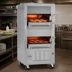 Thumbnail image #3 for Southbend (Middleby) 270 Double-Deck Free-Standing Infrared Gas Broiler with Enclosed Base, Stainless Steel, 208,000 BTU