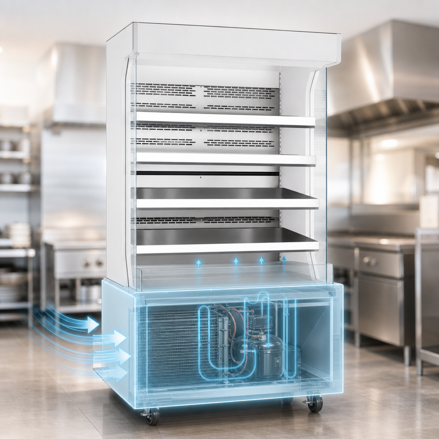Bottom-Mounted Self-Contained Refrigeration