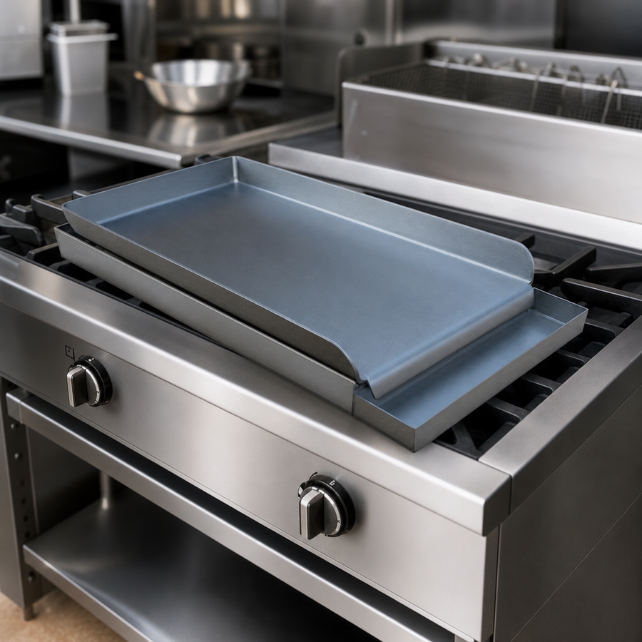 Fits 2-Burner Commercial Ranges