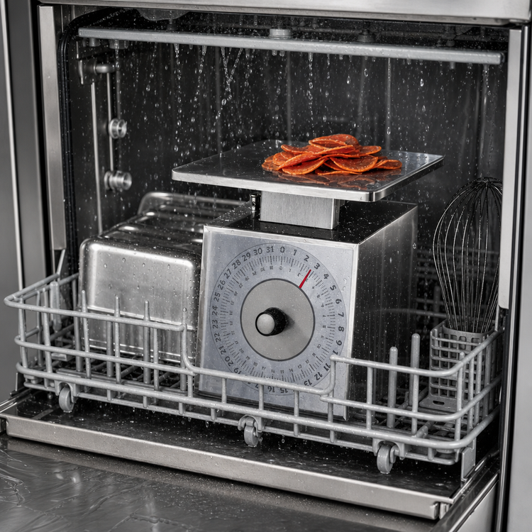 Product image #3 for Edlund Premier Series SR-10 OP Dishwasher Safe Oversized Platform Portion Scale