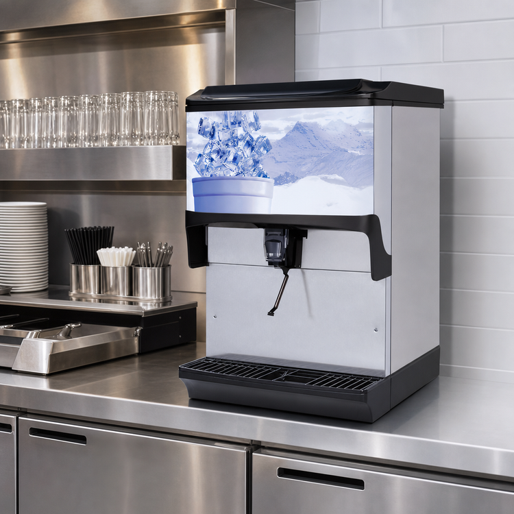 Product image #3 for Scotsman Countertop Ice-Only Ice Dispenser with 150 lb Storage Capacity, 115V