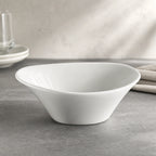 Thumbnail image #3 for CFS Brands Stadia® 5300780 32 oz Oblong Melamine Bowl, 8 Inch, Greige Case of 12