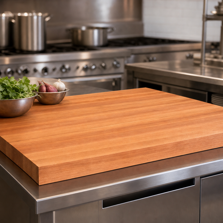 Product image #3 for John Boos Boos Block American Cherry Edge Grain Kitchen Countertop, 36 x 30 x 1-1/2 Inch, Oil Finish