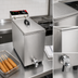 Thumbnail image #4 for Omcan 17 Qt Electric Countertop Corn Dog Fryer with 12-Stick Capacity