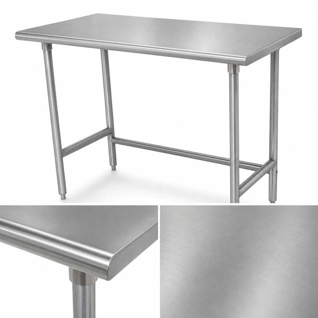 14-Gauge 304 Stainless Steel Top