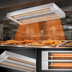 Thumbnail image #3 for Hatco Glo-Ray 30-Inch Double-Rod Unlighted Infrared Strip Heater, Aluminum, 900 Watts