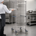 Thumbnail image #3 for Metro Mobile End-Load Wire Bun Pan Rack for 20 Full-Size 18 x 26 Pans