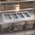 Thumbnail image #3 for Wells Built-In Top-Mount Electric Auto-Fill Wet/Dry Hot Food Well for 4 1/3 Size Pans