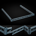Thumbnail image #3 for EagleGard 3-Sided Double Truss Frame, 60 x 36 Inches, Blue-Green Hybrid Epoxy