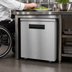 Thumbnail image #3 for Hoshizaki Steelheart 27-Inch Low Profile Undercounter Refrigerator with One Solid Door, Stainless Steel, Rear-Mounted R290