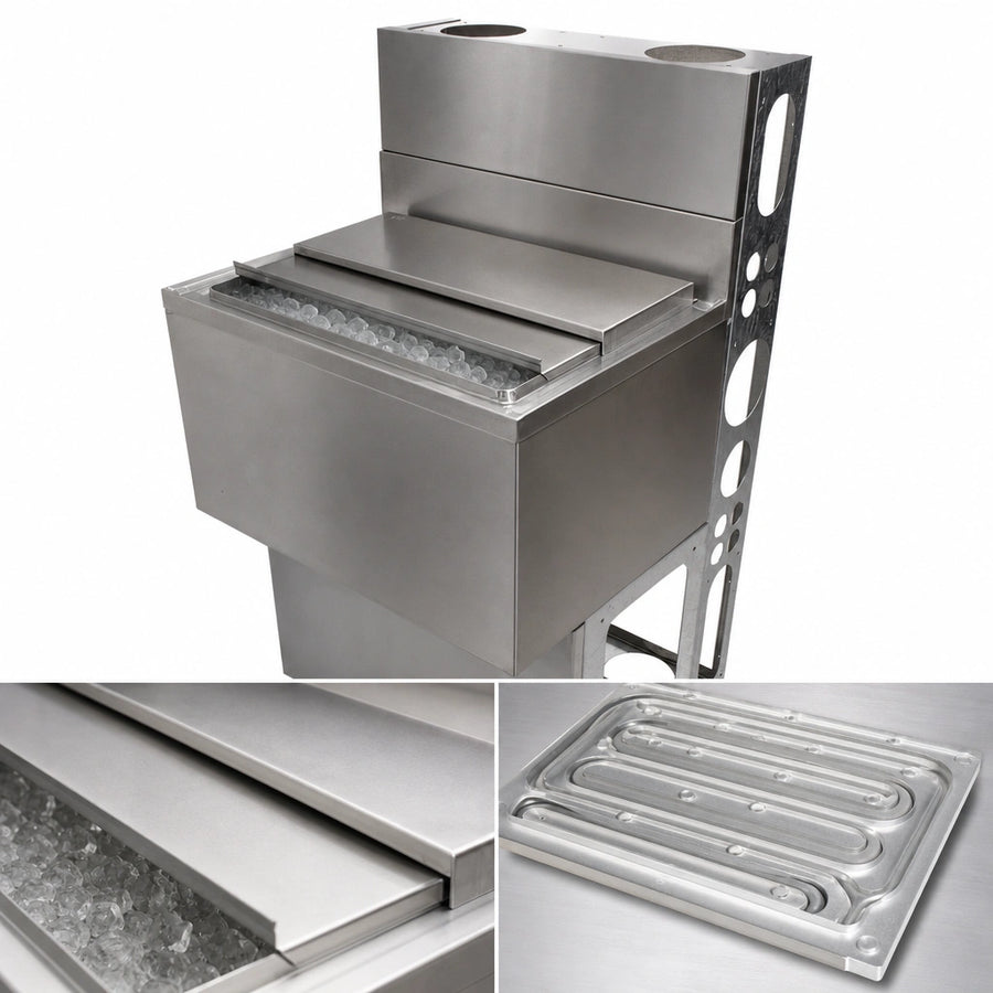 8-Circuit Aluminum Cold Plate
