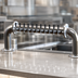 Thumbnail image #3 for Perlick 10-Faucet Countertop Pass-Thru Glycol-Cooled Brew Pipe Draft Beer Tower, Left Beer Leads, Polished Chrome