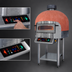 Thumbnail image #3 for Rosito Bisani FRV100-CB Electric Rotary Convection Pizza Oven, 39-Inch Round Chamber, 5-Pizza Capacity