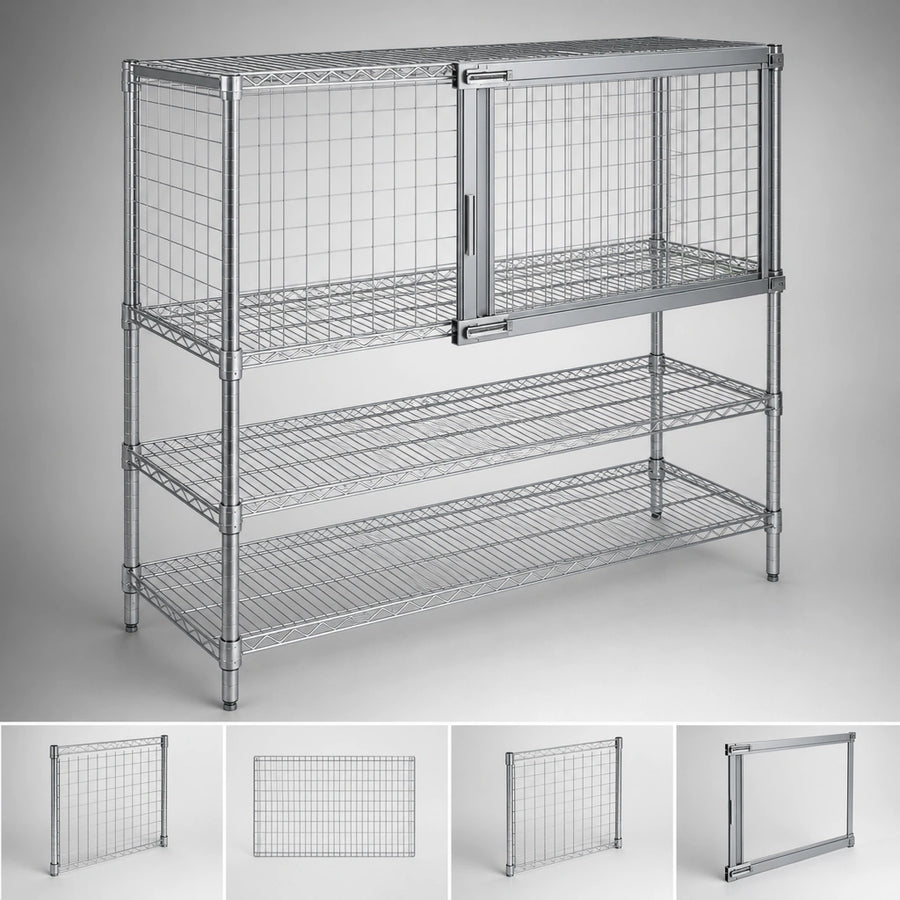 Complete Security Enclosure Components