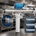 Thumbnail image #3 for Antunes Vizion VZN-541HE Horizontal Ultrafiltration Water Filter System with Extended-Life Carbon Cartridge, 500,000-Gallon Capacity