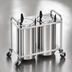 Thumbnail image #3 for Atlas Metal MOPD4-8-1/8 4-Stack Mobile Open Frame Unheated Plate Dispenser