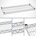 Thumbnail image #3 for Eagle QuadTruss Stainless Steel Wire Shelf, 72 x 14 Inches, 600 lb Capacity