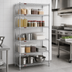 Thumbnail image #3 for Eagle Group 5-Tier Chrome-Plated Wire Shelving Starter Unit, 30W x 18D x 86H
